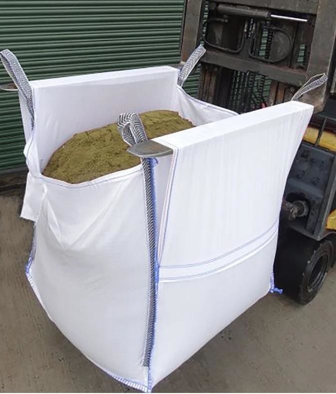 Building Sand Tunnel Lift Bulk Bag customized with spout bottom